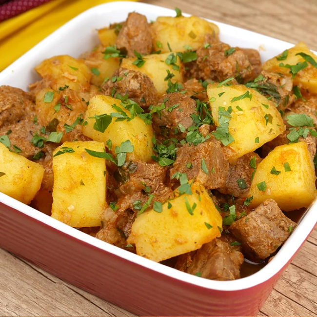 Carne com batata