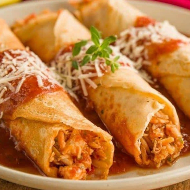 Panqueca de Frango